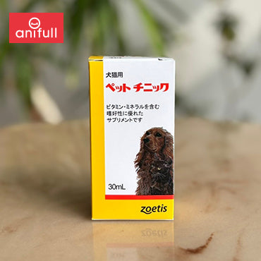 【メーカー欠品 8月下旬入荷予定】ペットチニック 30ml 犬用 zoetis ゾエティス・ジャパン