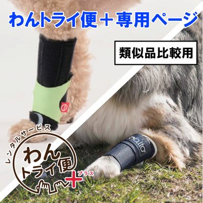 【レンタルサービスわんトライ便+】　アニサポ キック＆BT JOINT　類似品比較用　【7日間】