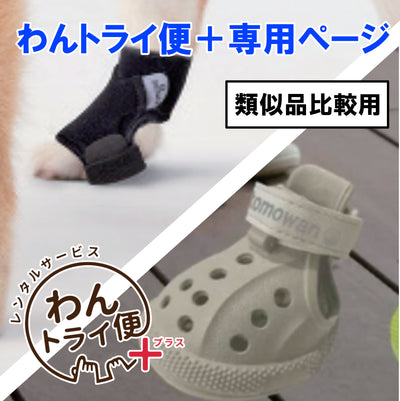 【レンタルサービスわんトライ便+】　アニサポ ナックルン＆WANDAL 類似品比較用　【7日間】