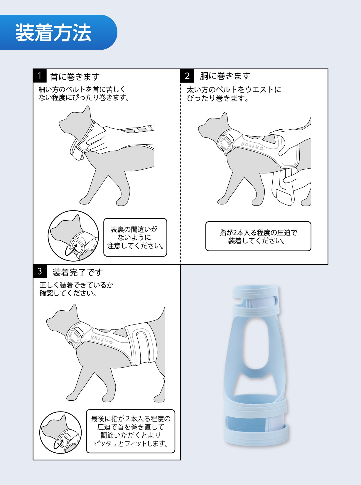 アニサポ にゃんケアチョッキPro　